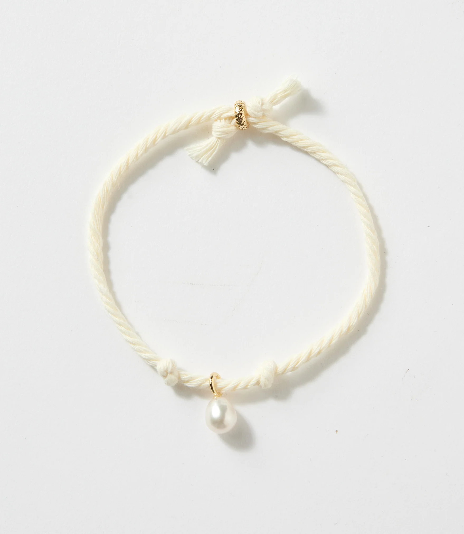 Pearl Cord Bracelet - Image 3