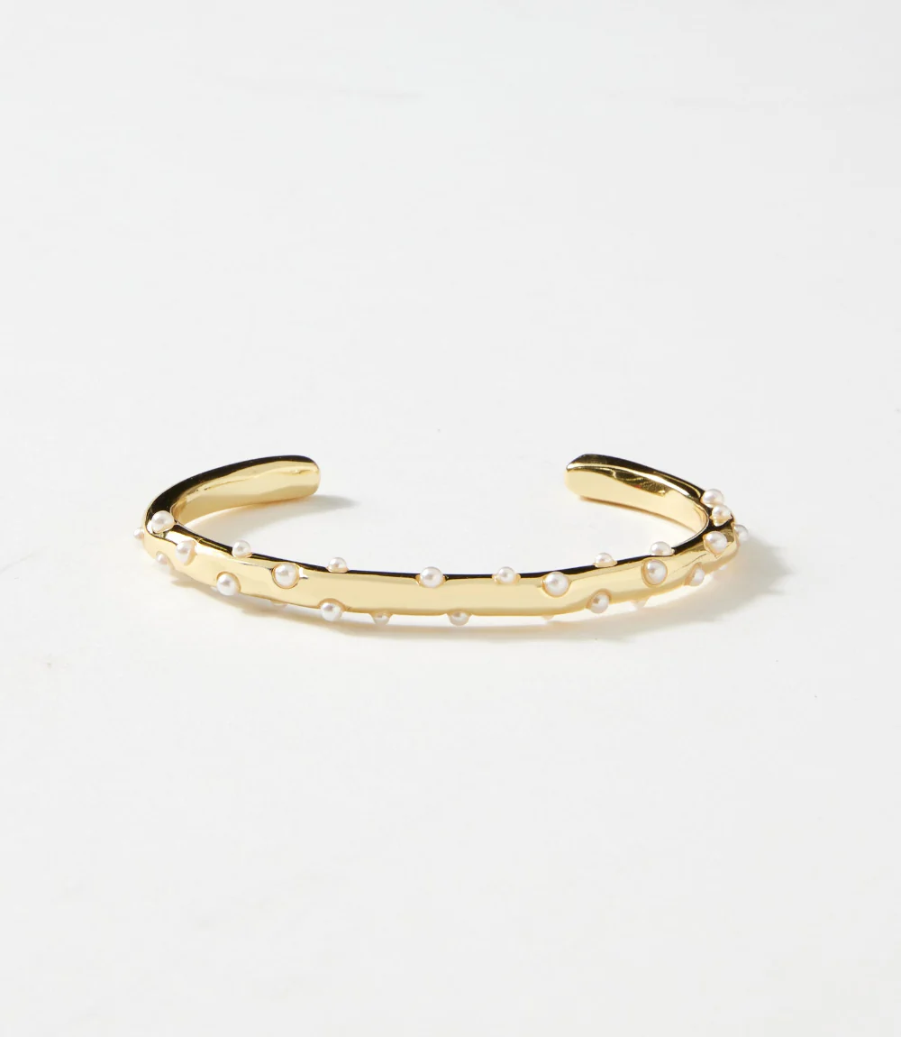 Pearl Cuff Bracelet - Image 4
