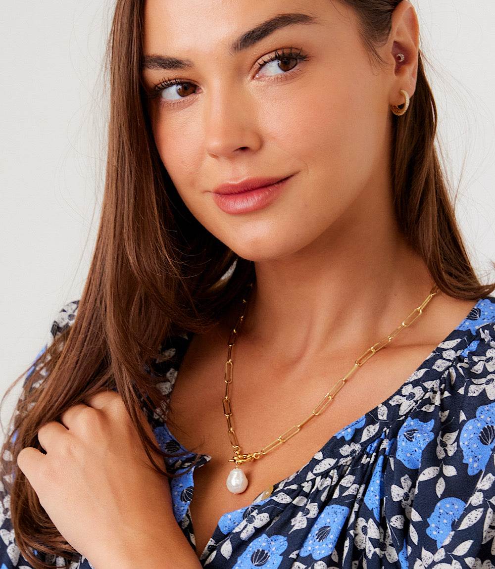 Pearl Toggle Necklace - Image 6