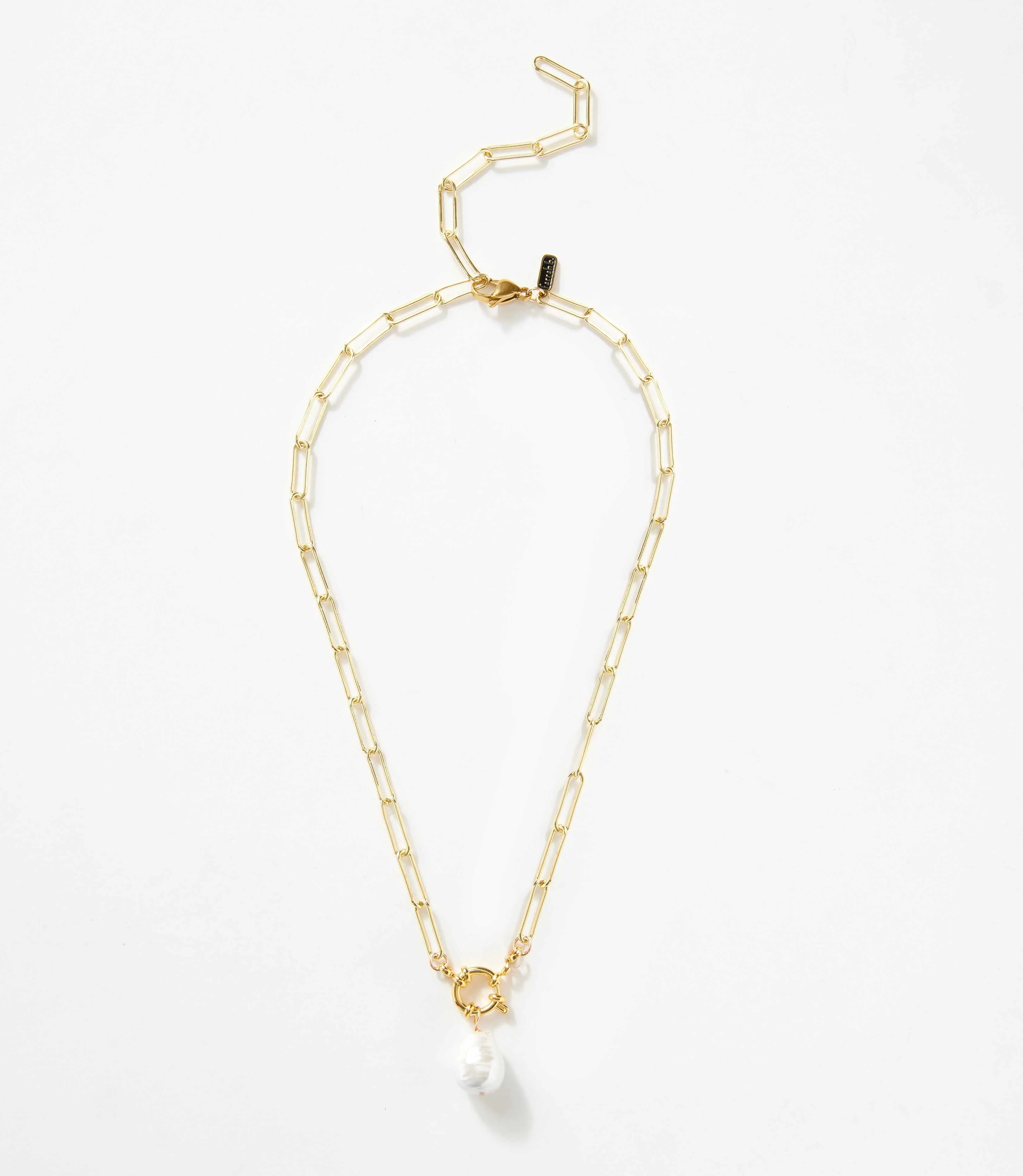 Pearl Toggle Necklace - Image 8