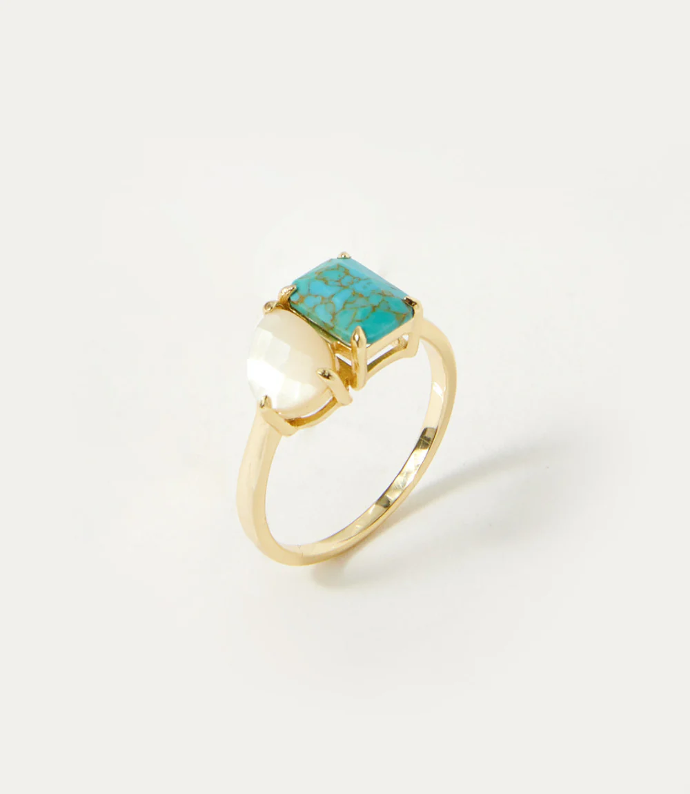 Perfect Pair Gemstone Ring - Image 2