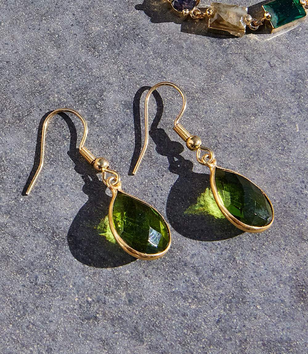 Peridot Gemstone Earrings - Image 8