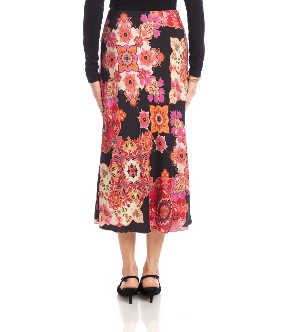 Petite Size Bias Cut Midi Skirt - Image 4