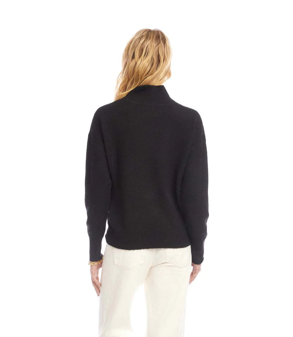 Petite Size Shawl Collar Sweater - Image 5