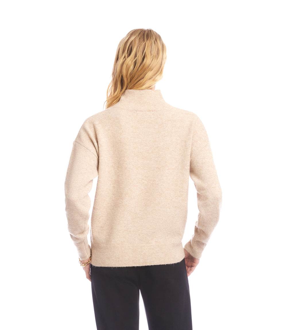 Petite Size Shawl Collar Sweater - Image 5