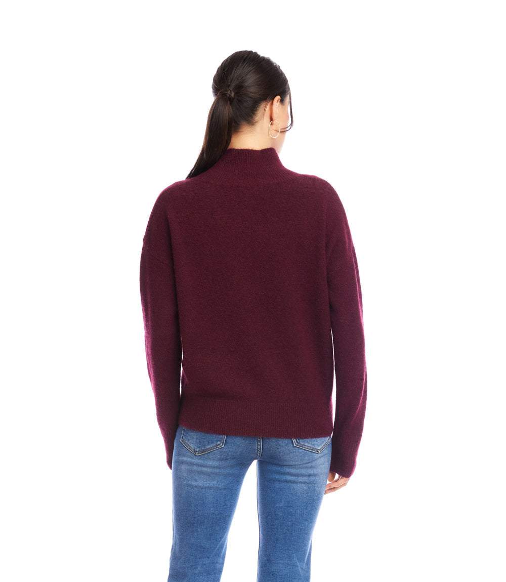 Petite Size Shawl Collar Sweater - Image 5