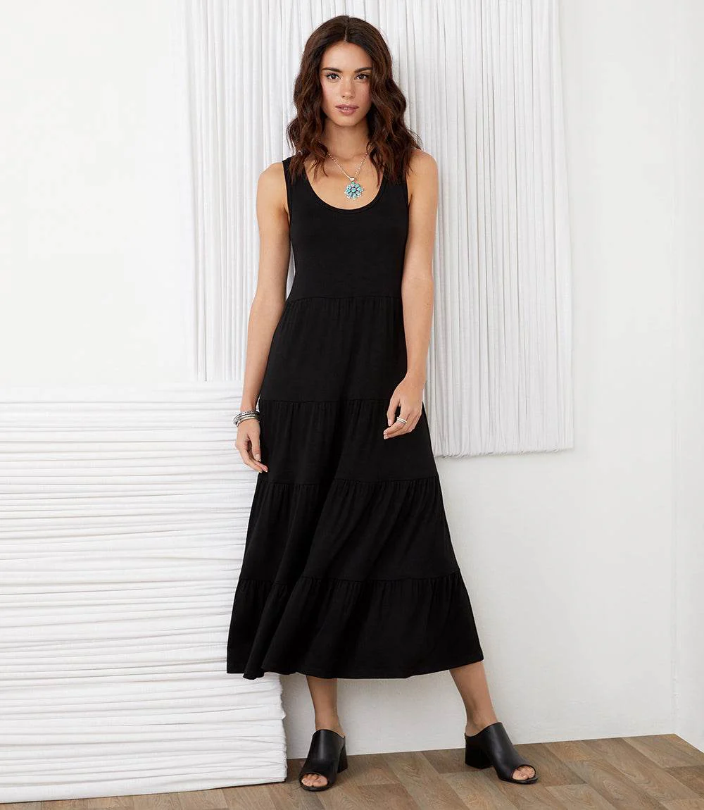 Tiered Midi Dress - Image 6