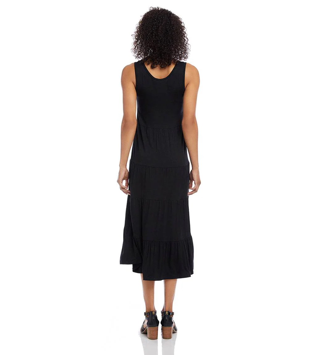 Petite Size Tiered Midi Dress - Image 6