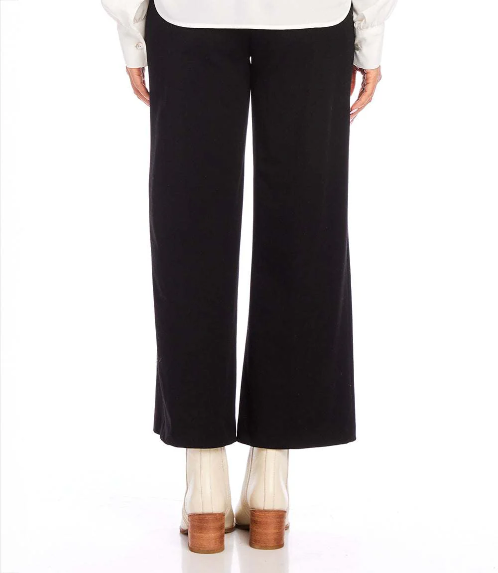 Pintuck Wide Leg Pants - Image 5