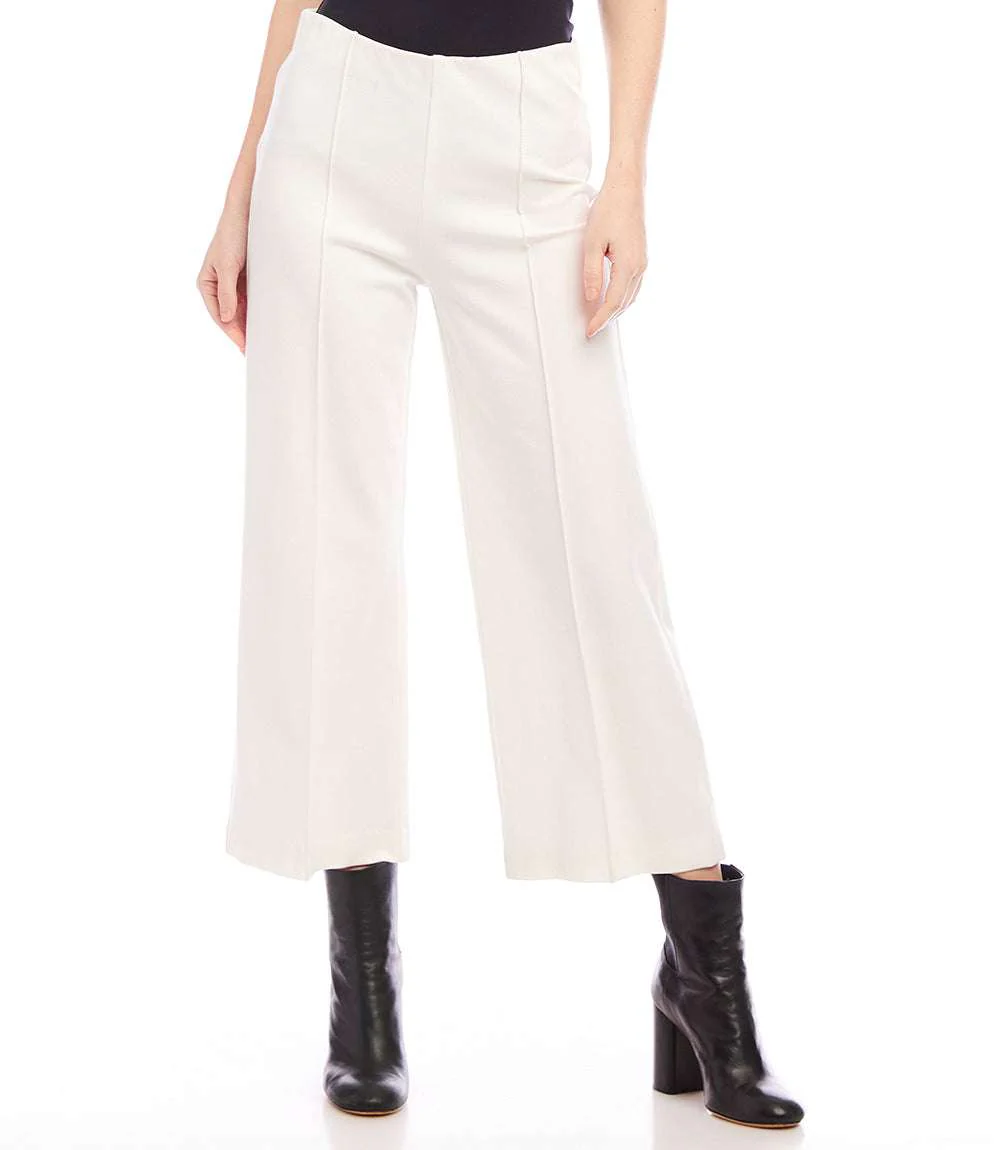 Pintuck Wide Leg Pants - Image 3
