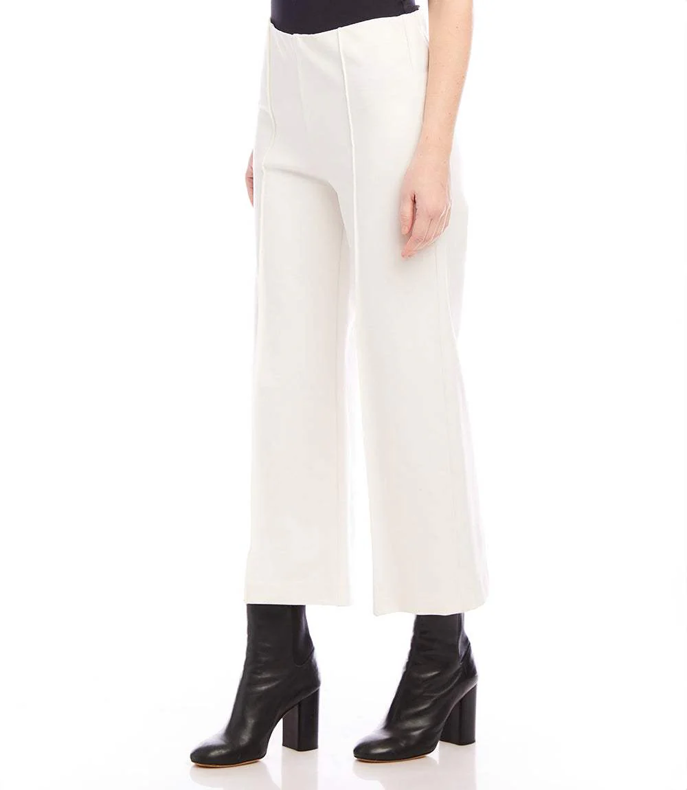 Pintuck Wide Leg Pants - Image 4