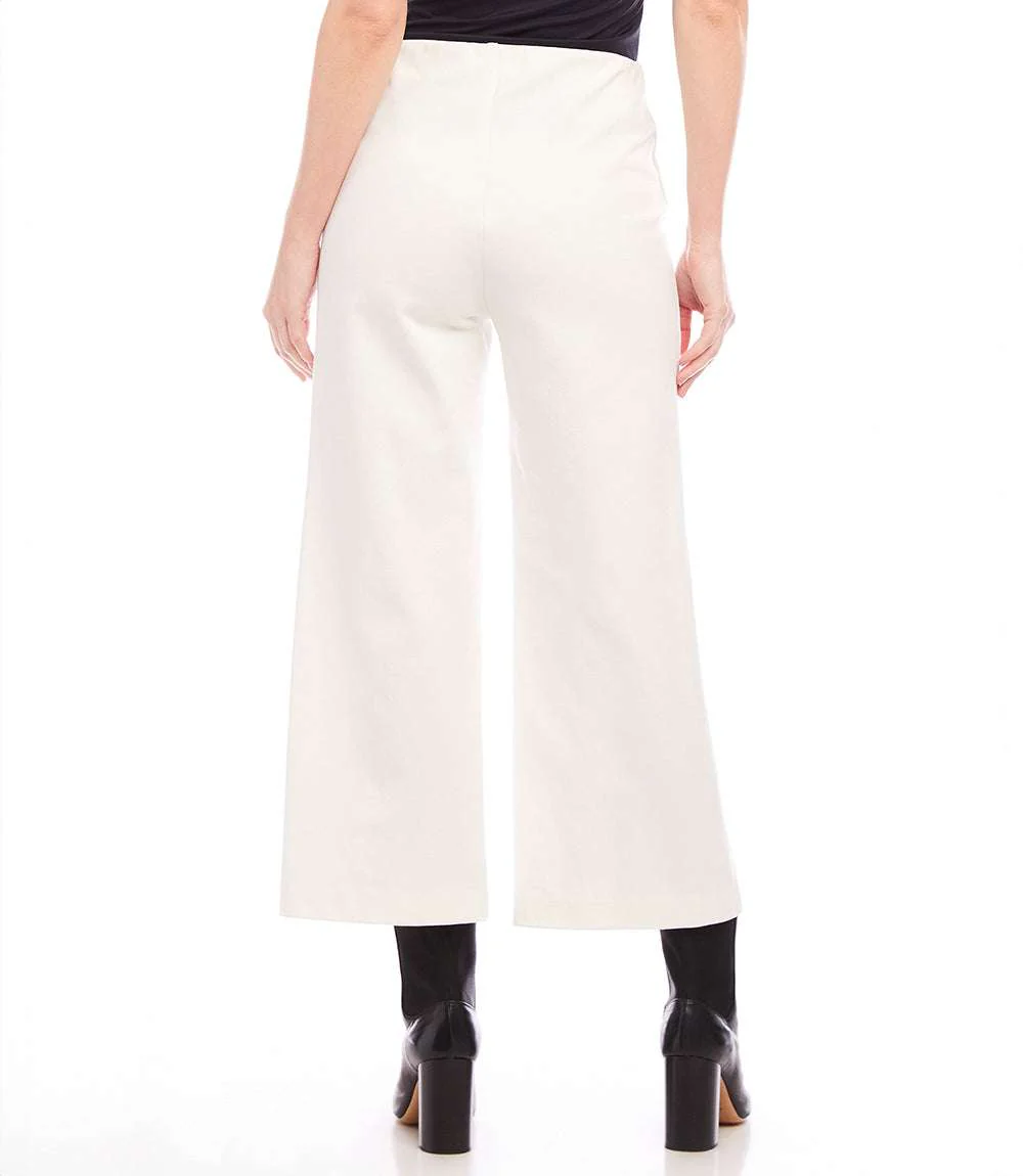 Pintuck Wide Leg Pants - Image 5