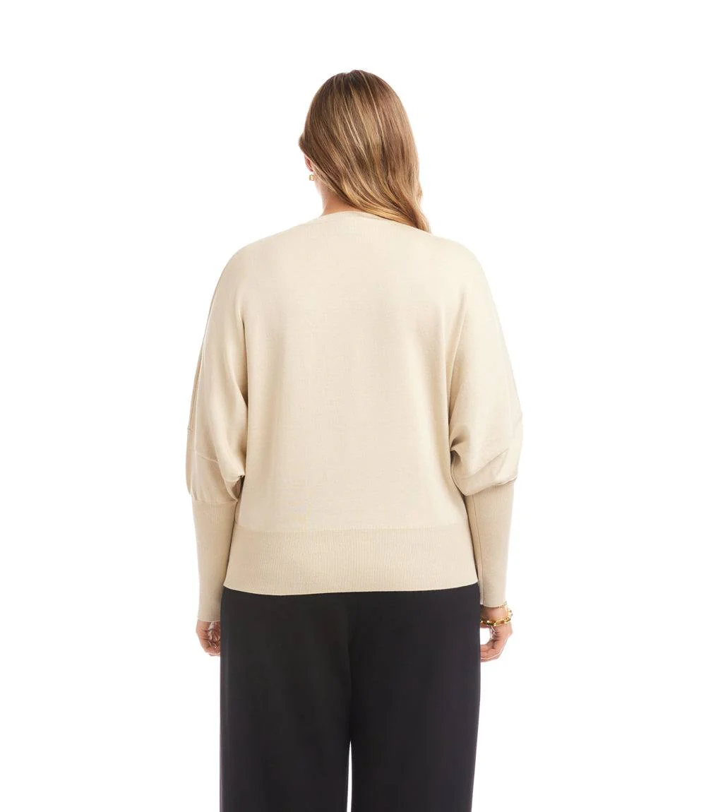 Plus Size Dolman Sleeve Sweater - Image 5