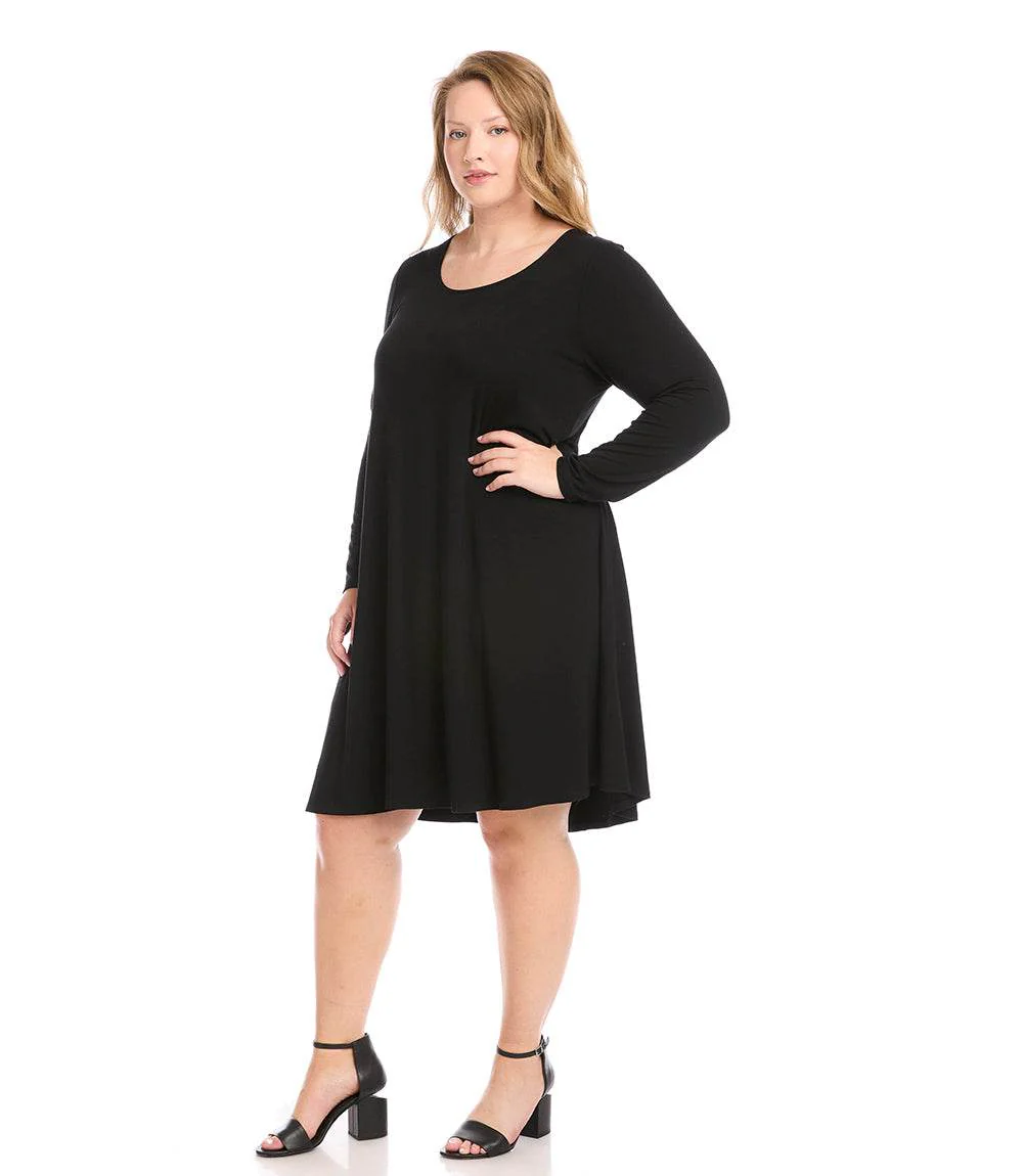 Plus Size Long Sleeve Maggie Dress - Image 6