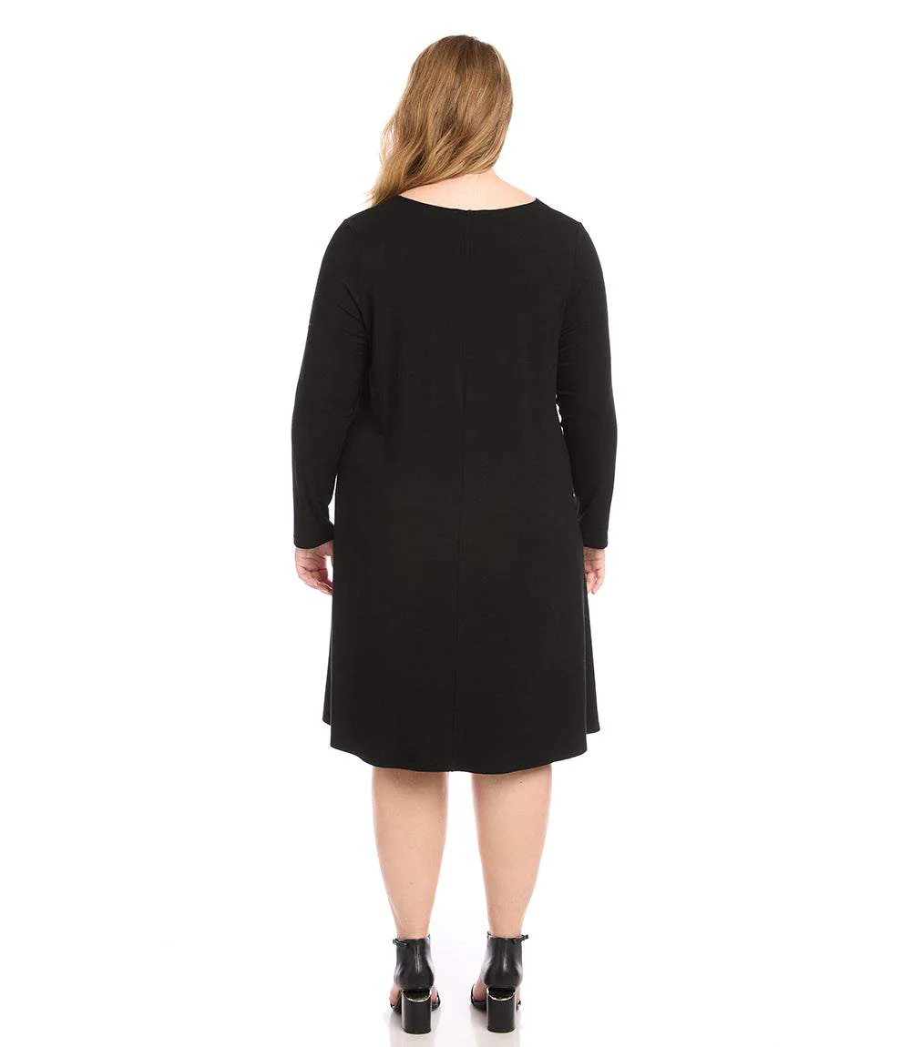 Plus Size Long Sleeve Maggie Dress - Image 7