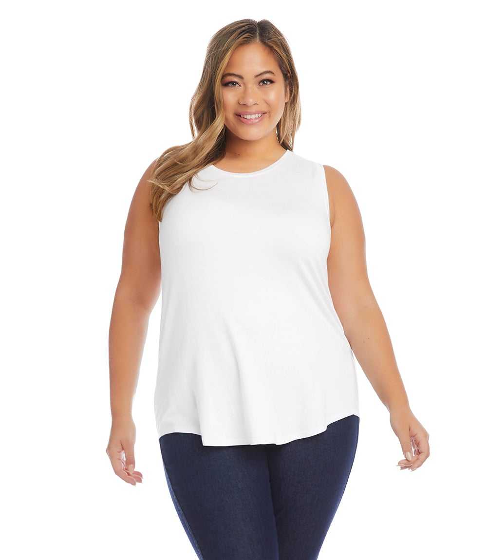 Plus Size Shirttail Tank - Image 3