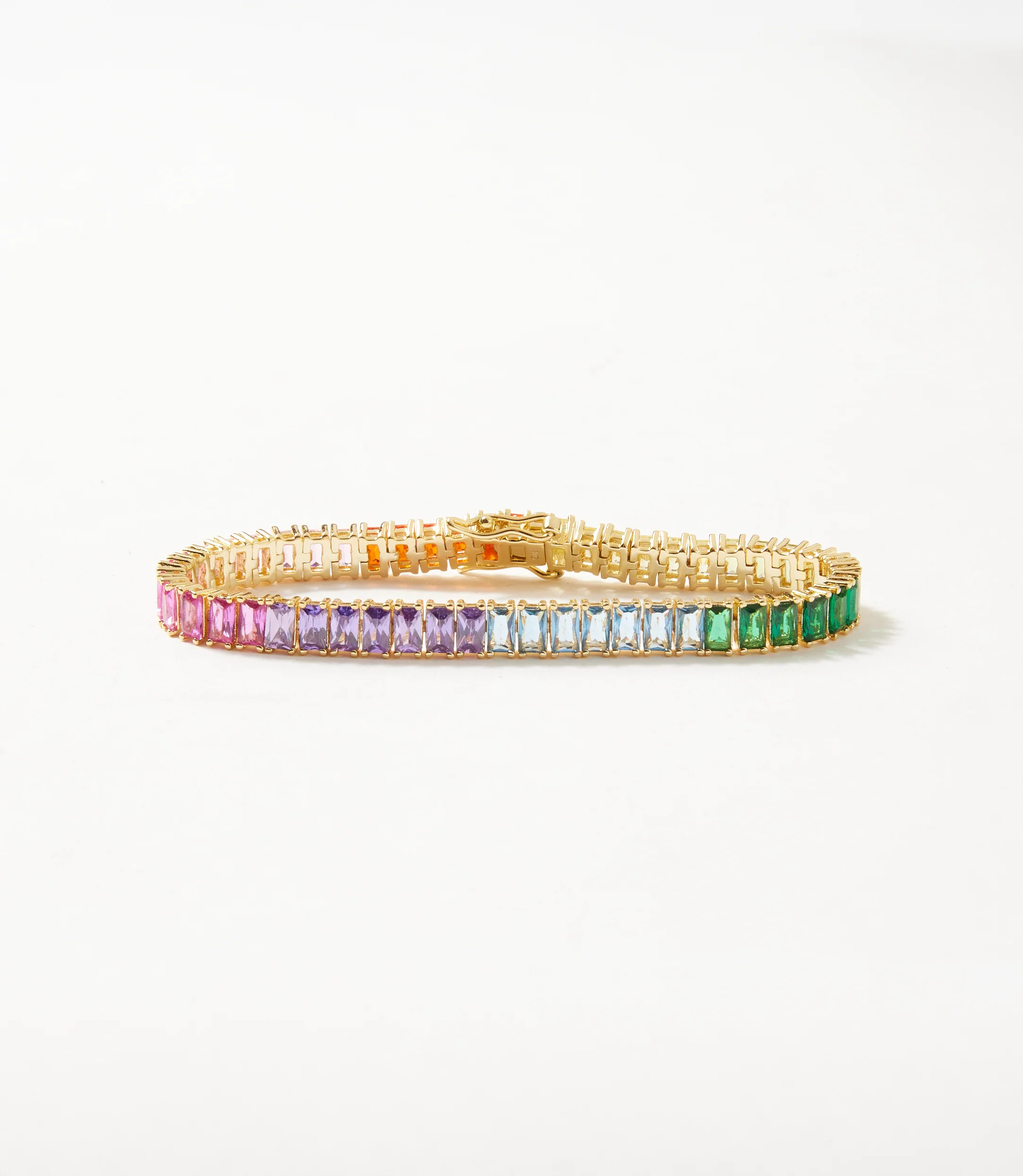 Prismatic Tennis Bracelet - Image 2
