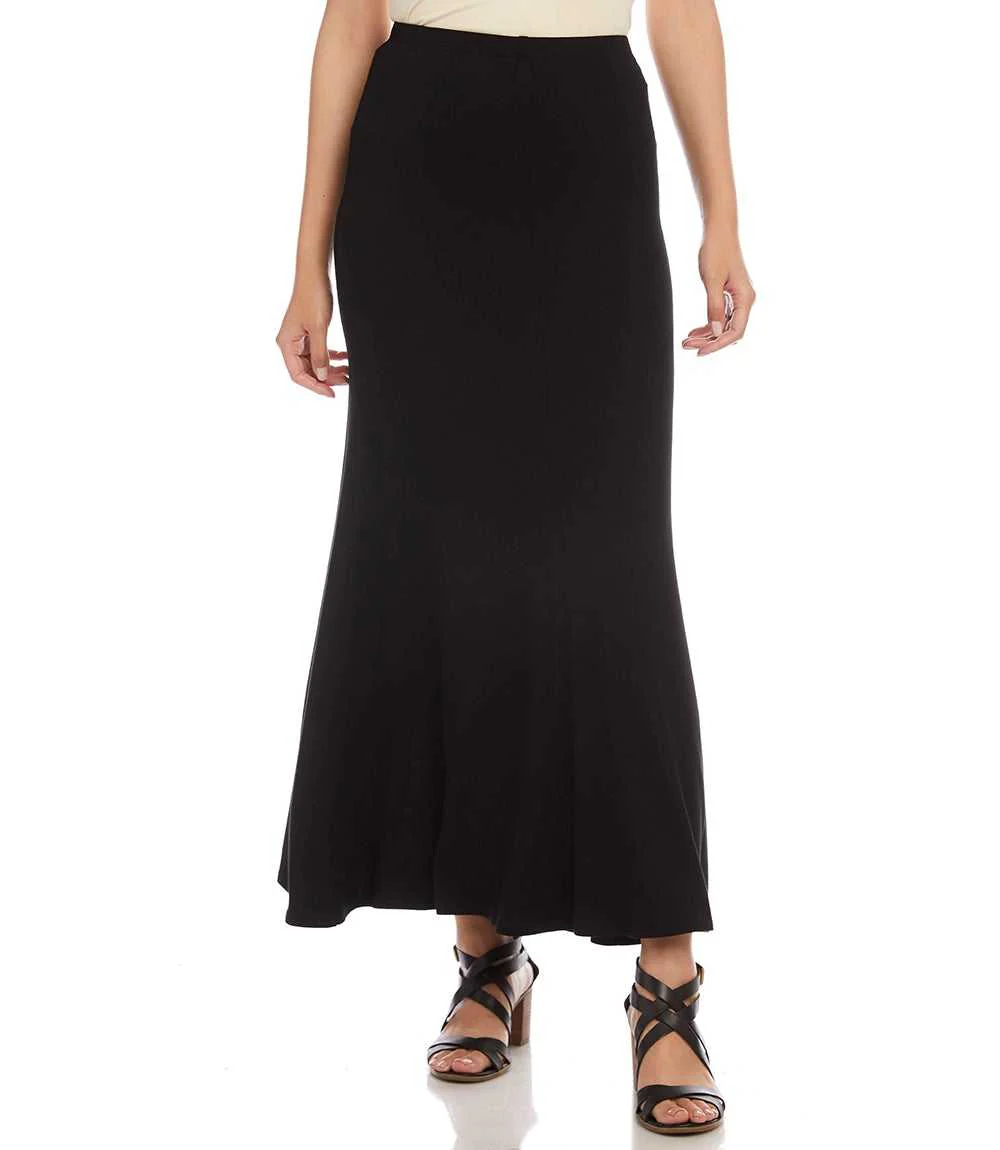 Pull On Maxi Flare Skirt - Image 3