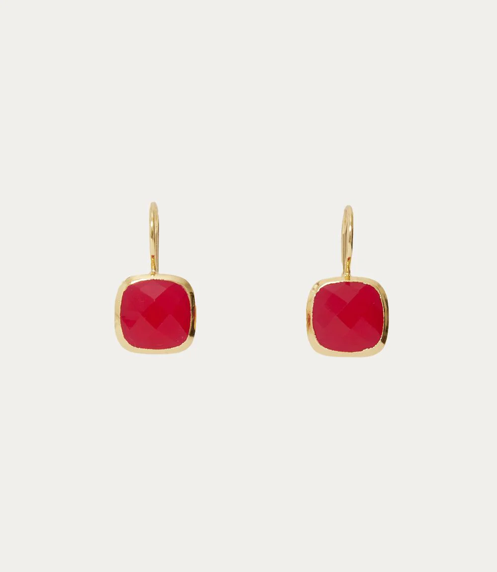Quartz Drop Earrings - Image 5
