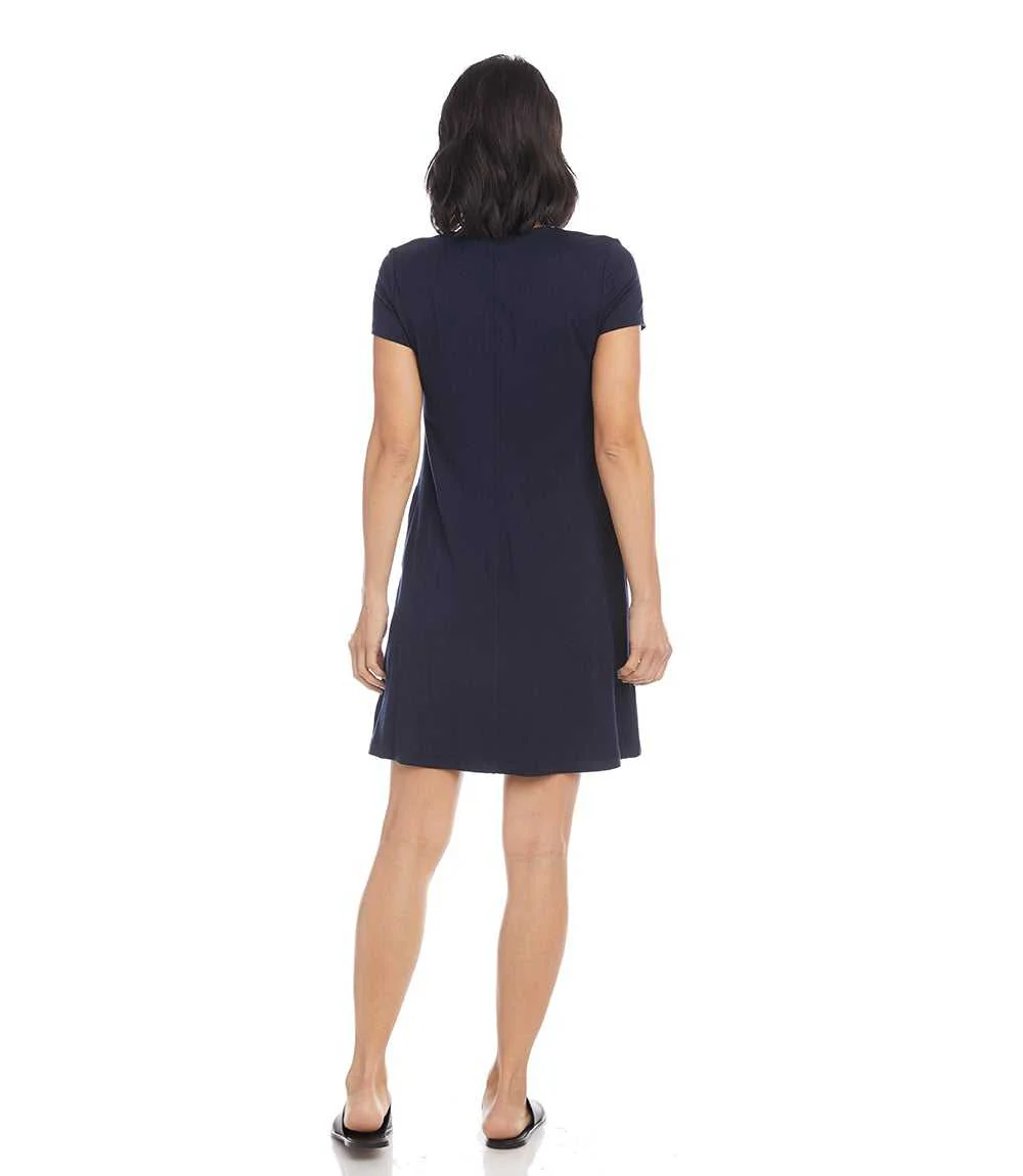 Quinn V-Neck Pocket Dress - Image 3