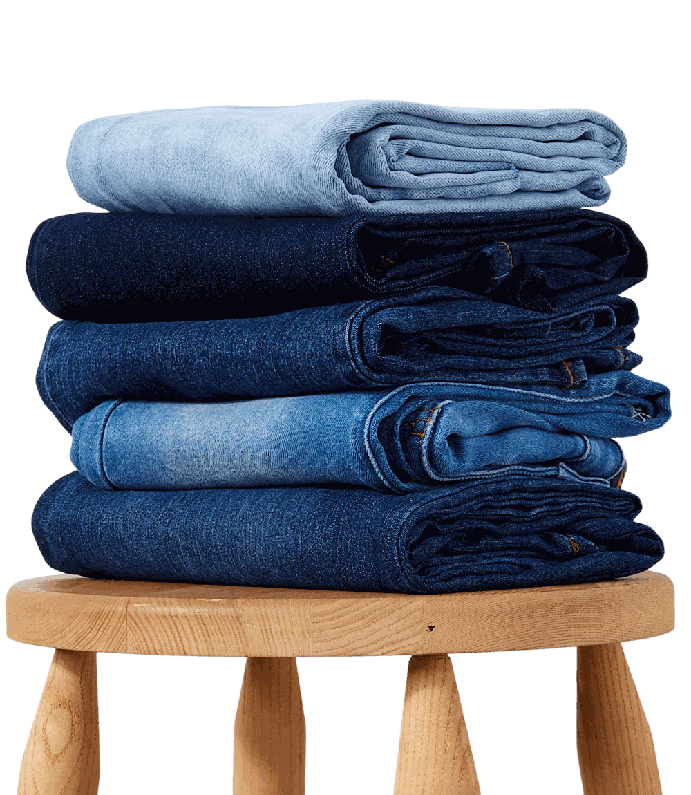 Raw Hem Straight Jeans - Image 8
