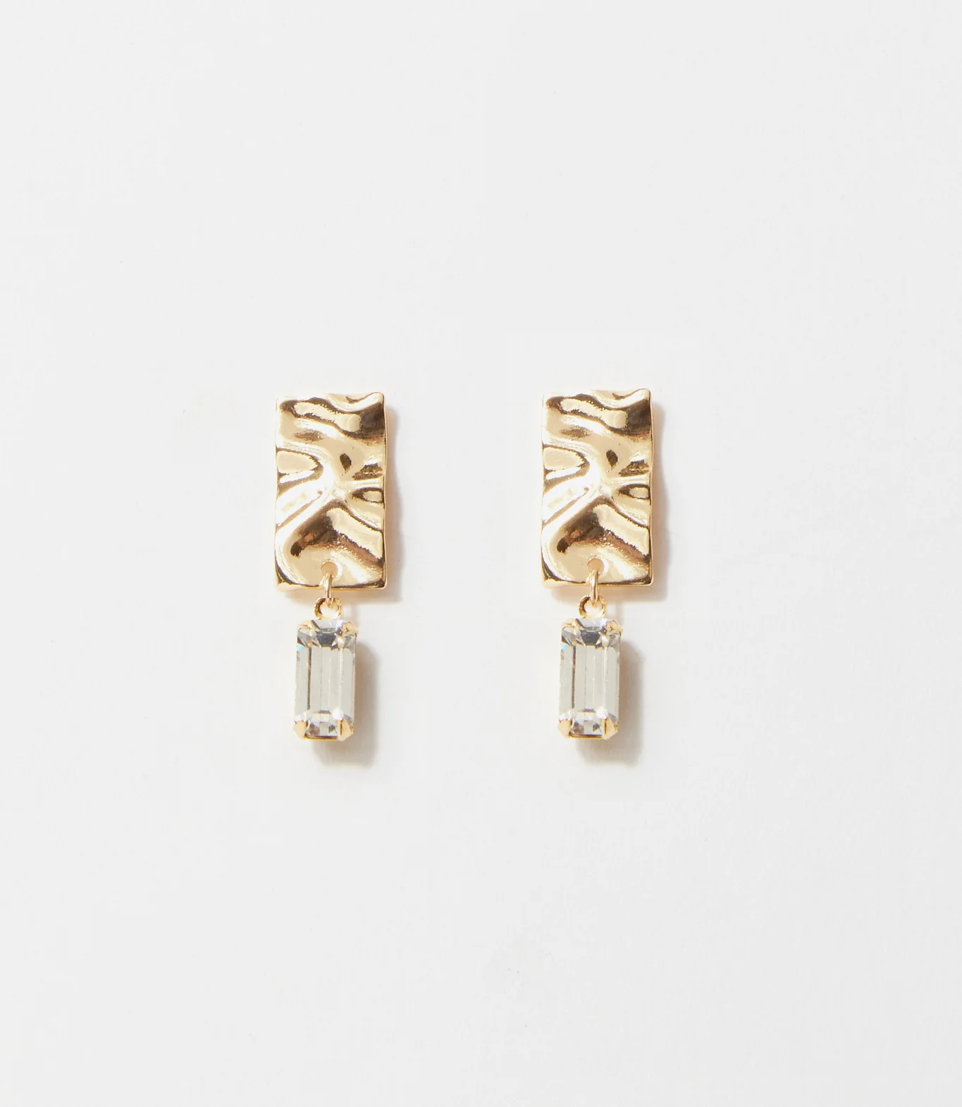 Reflection Drop Earrings - Image 4