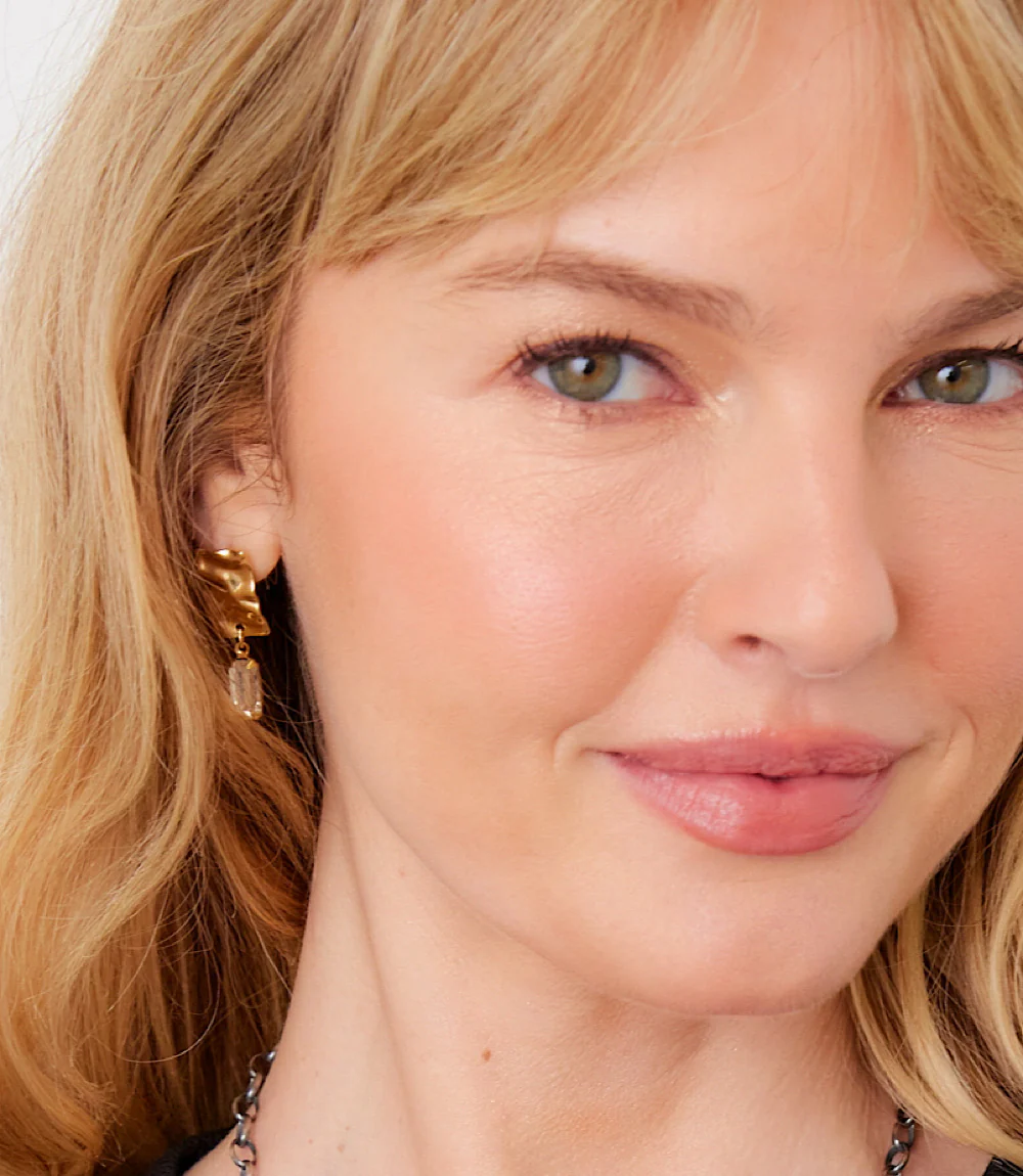 Reflection Drop Earrings - Image 9