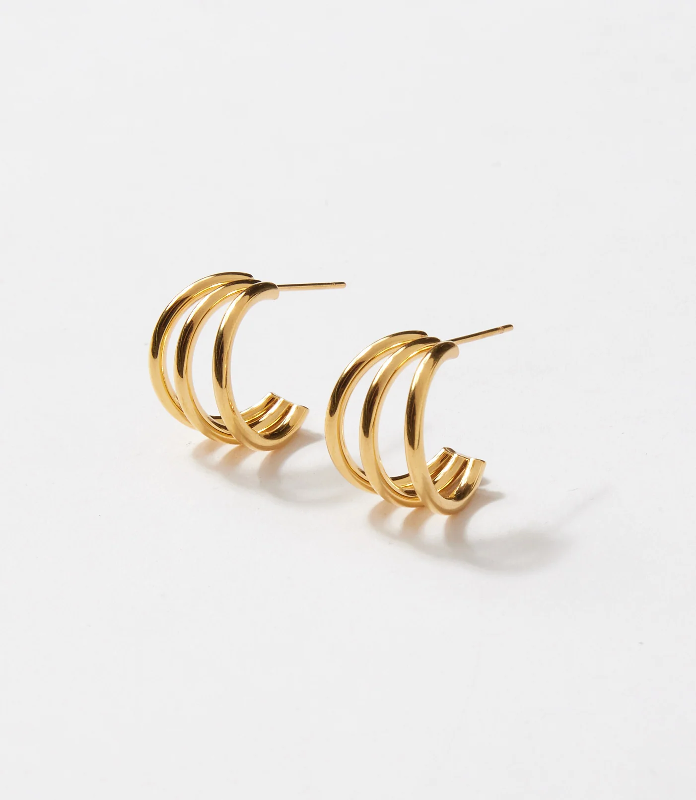 Retrograde Hoop Earrings