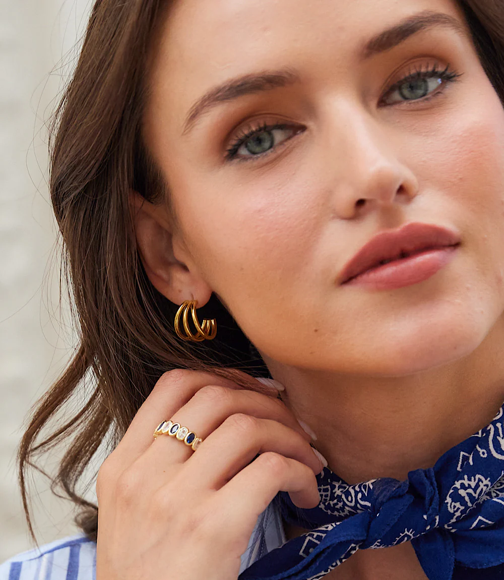 Retrograde Hoop Earrings - Image 3