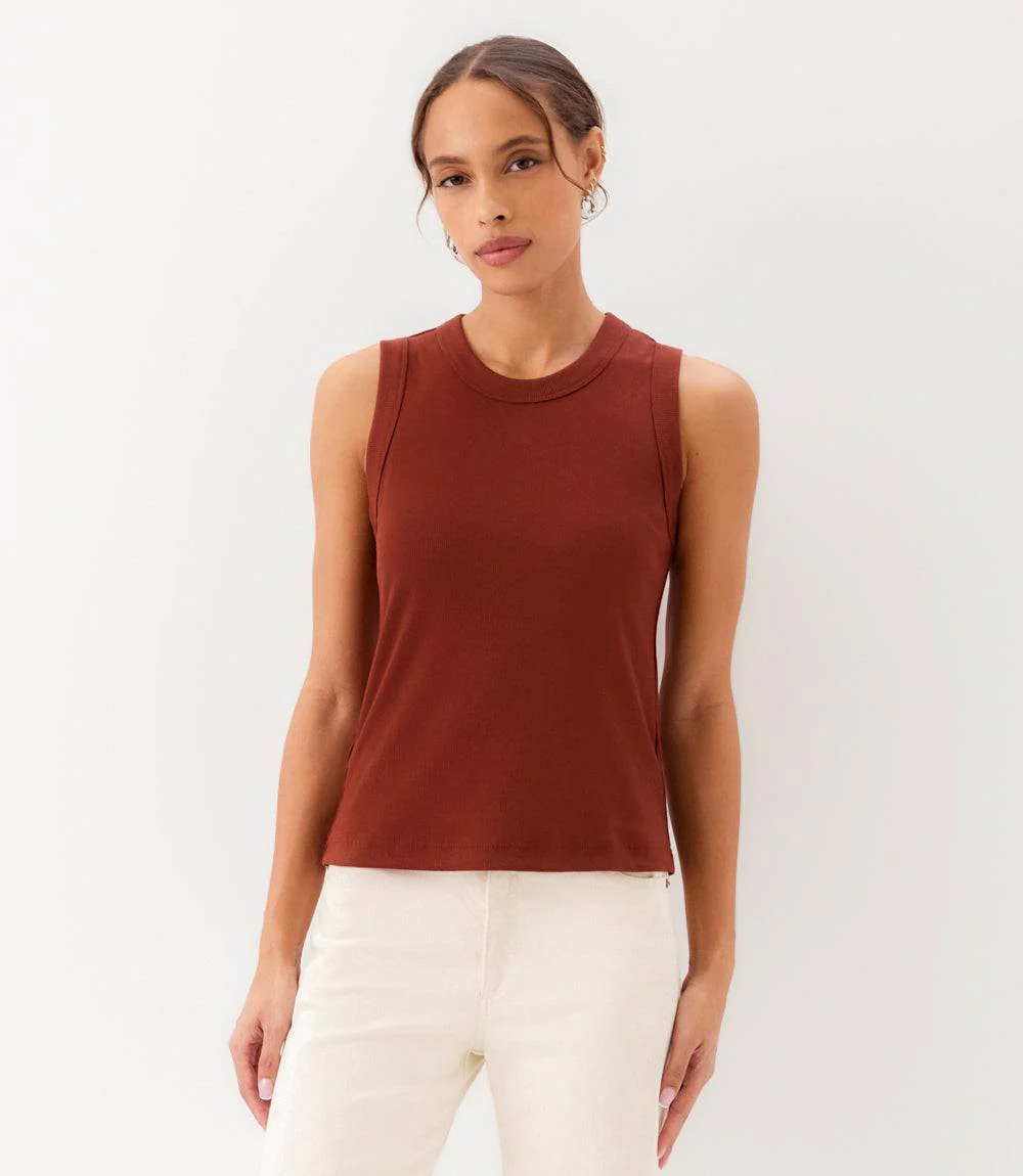 Ribbed Crewneck Tank - Image 2