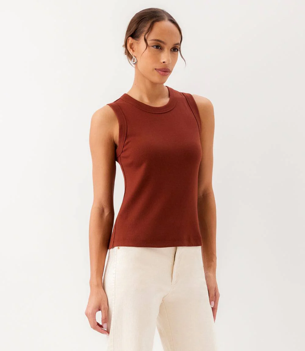 Ribbed Crewneck Tank - Image 3