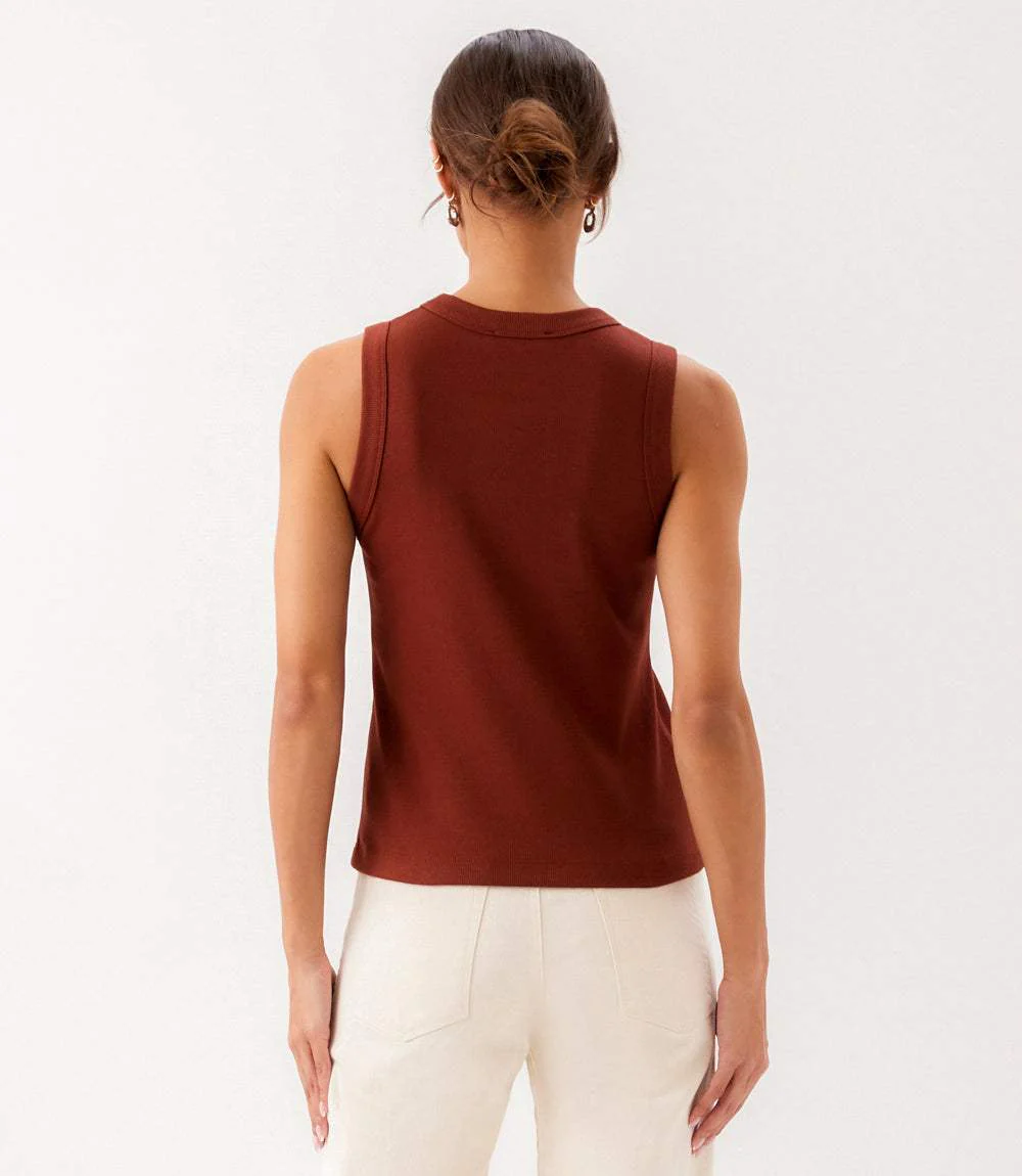 Ribbed Crewneck Tank - Image 4