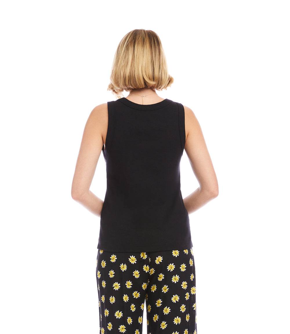 Ribbed Scoop Neck Tank - Image 5