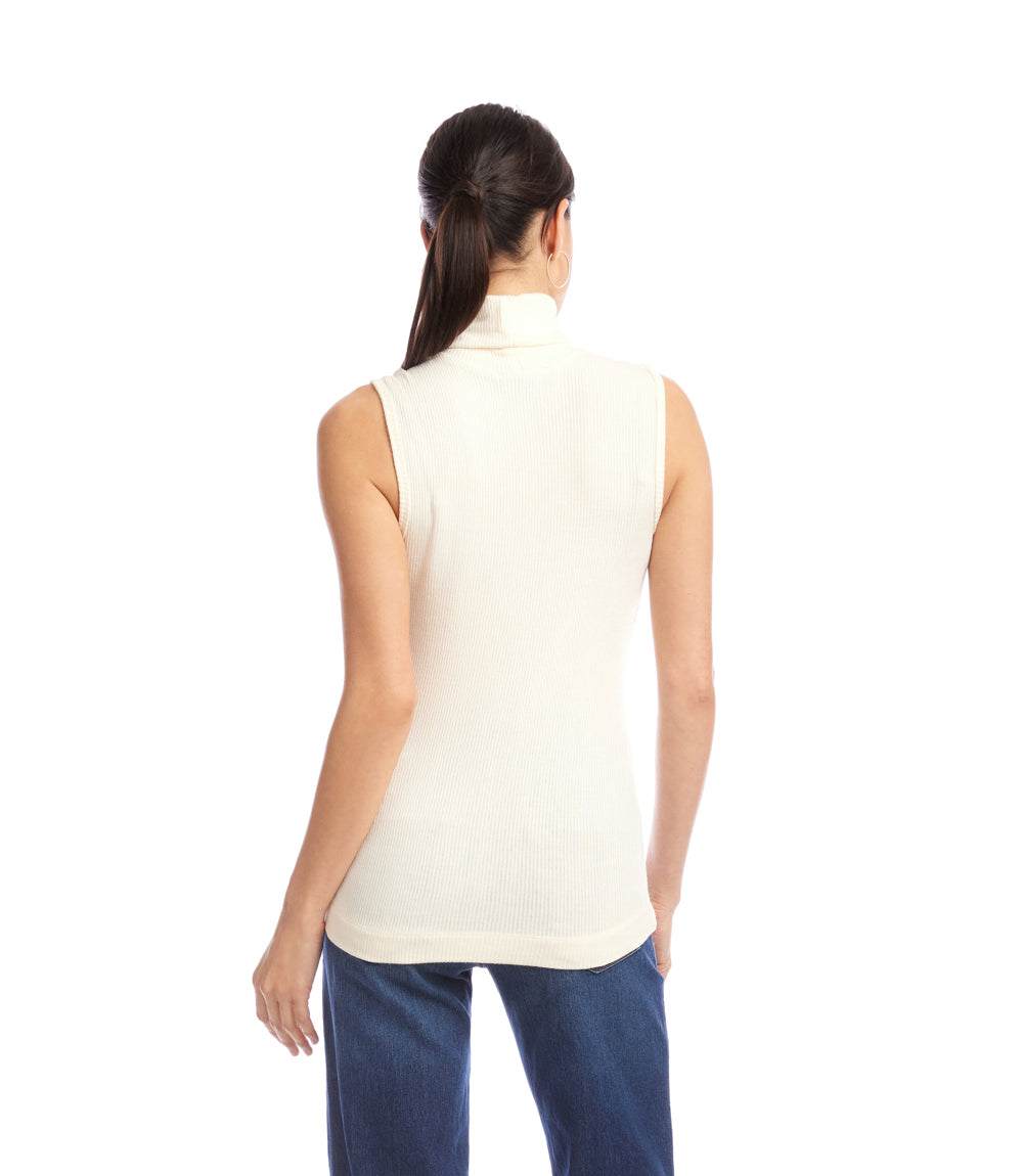 Ribbed Turtleneck Tank - Image 4