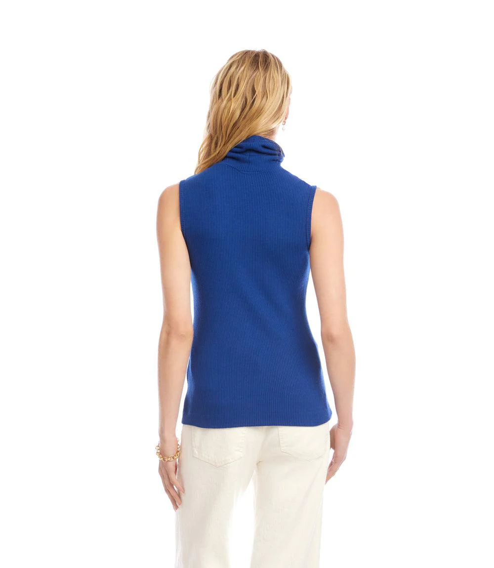 Ribbed Turtleneck Tank - Image 4