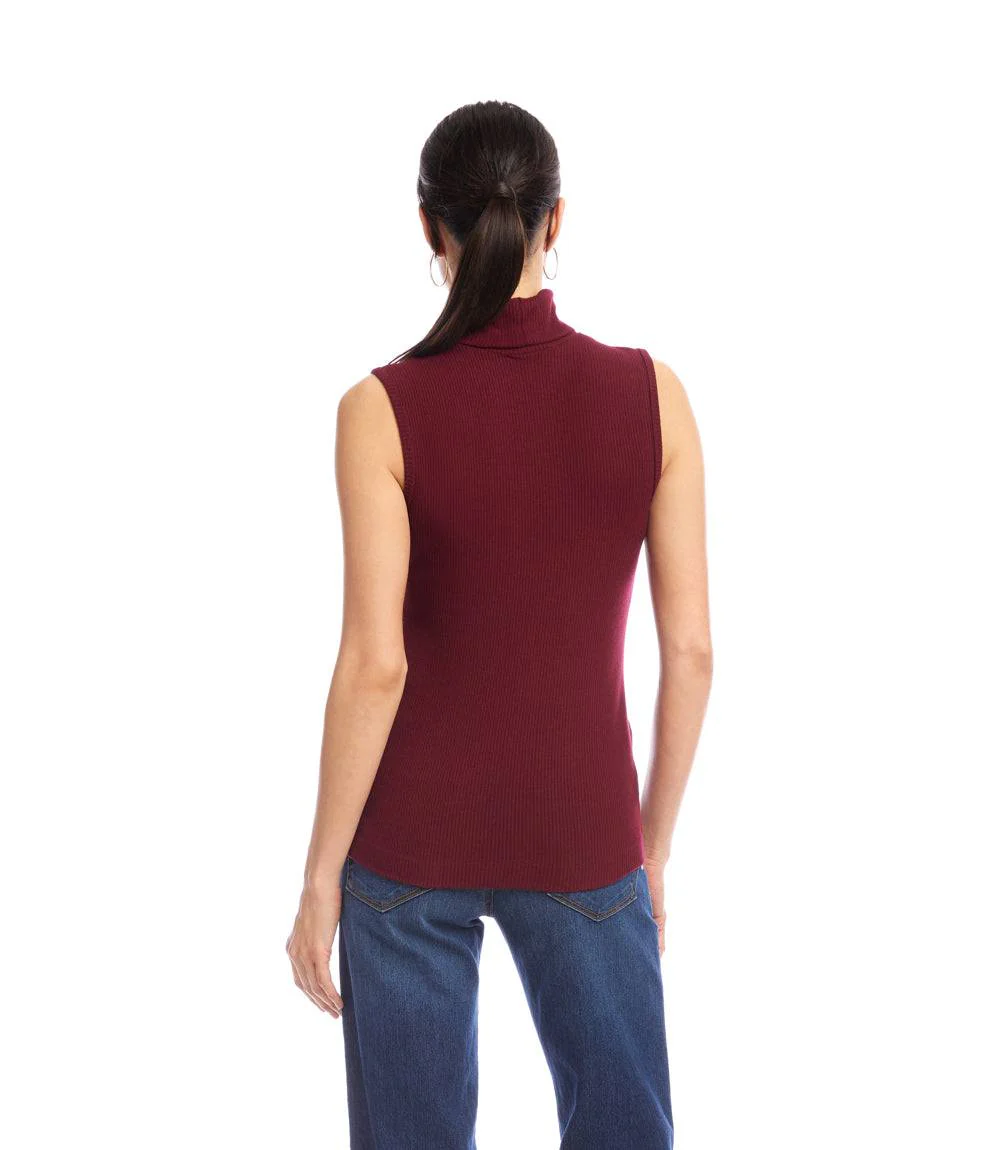 Ribbed Turtleneck Tank - Image 4