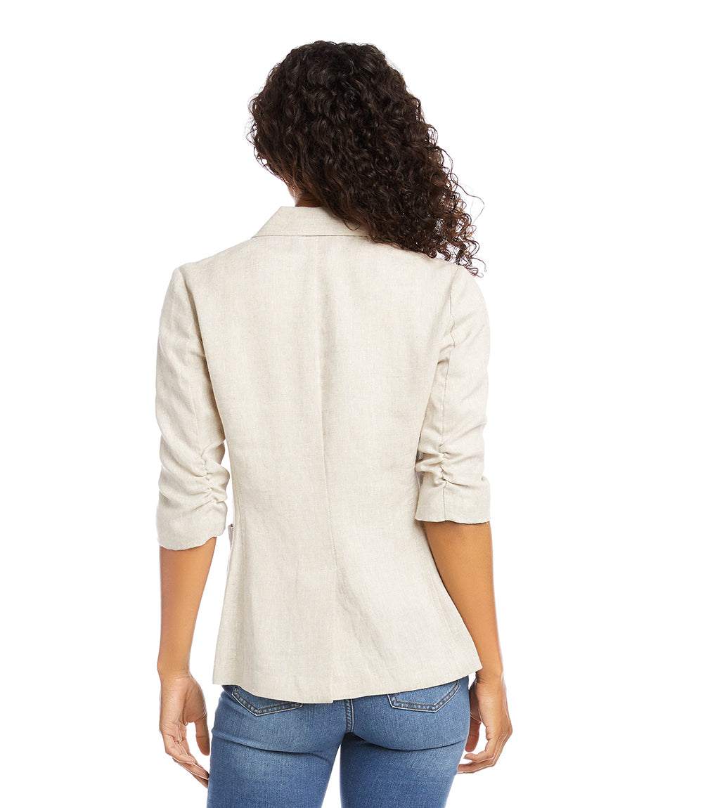 Ruched Sleeve Jacket - Image 5