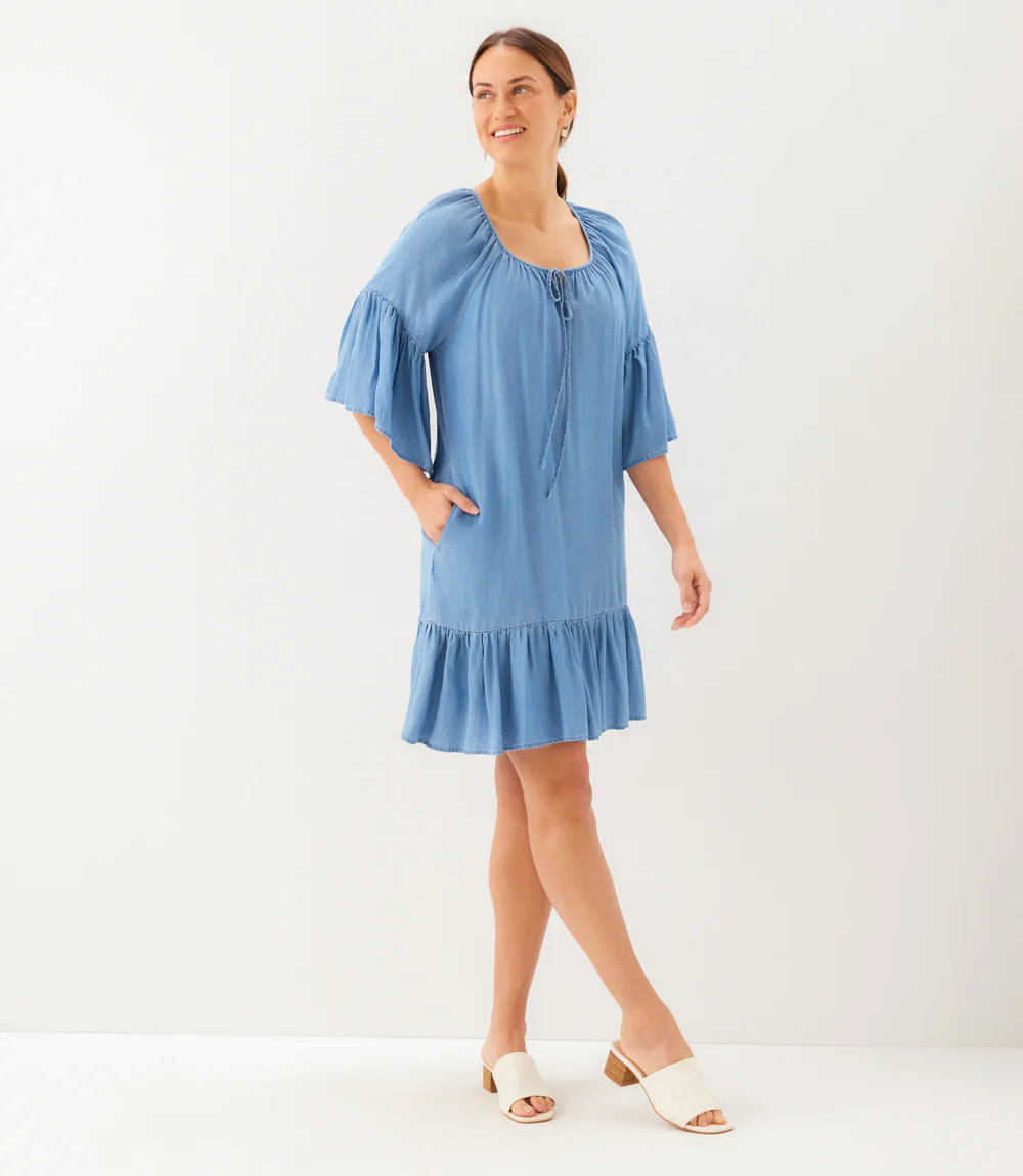 Ruffle Hem Dress - Image 7