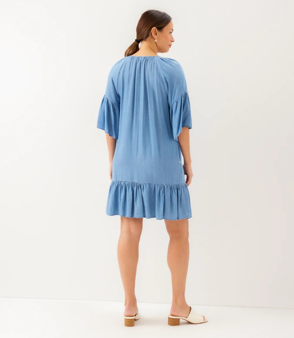 Ruffle Hem Dress - Image 8