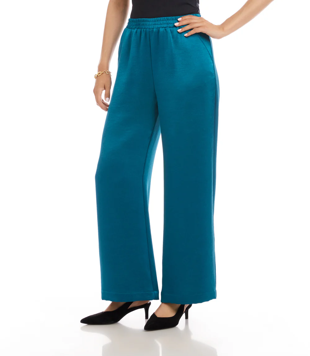 Satin Wide-Leg Pants - Image 4
