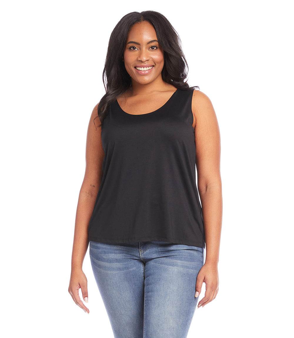 Plus Size Scoop Tank - Image 3