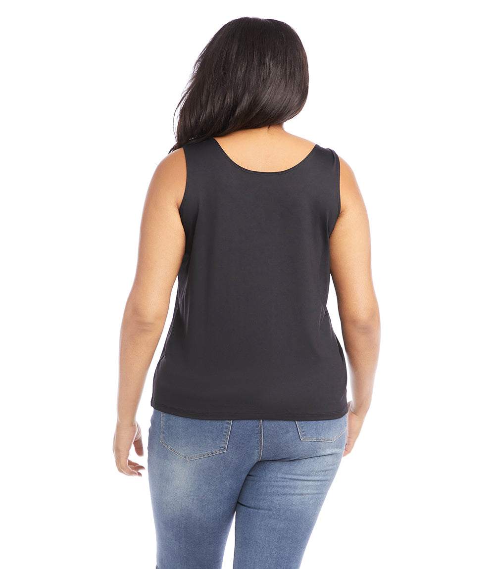 Plus Size Scoop Tank - Image 4
