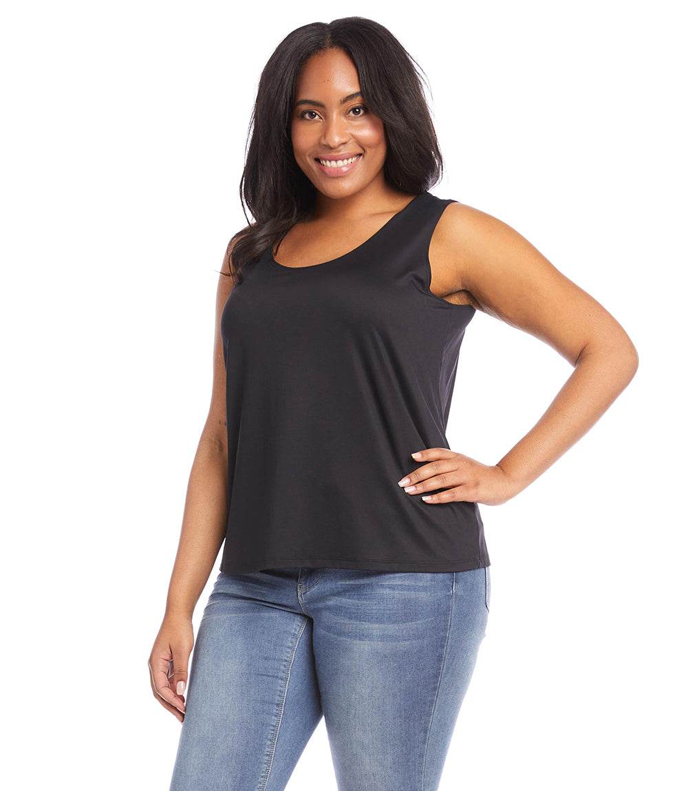 Plus Size Scoop Tank - Image 5