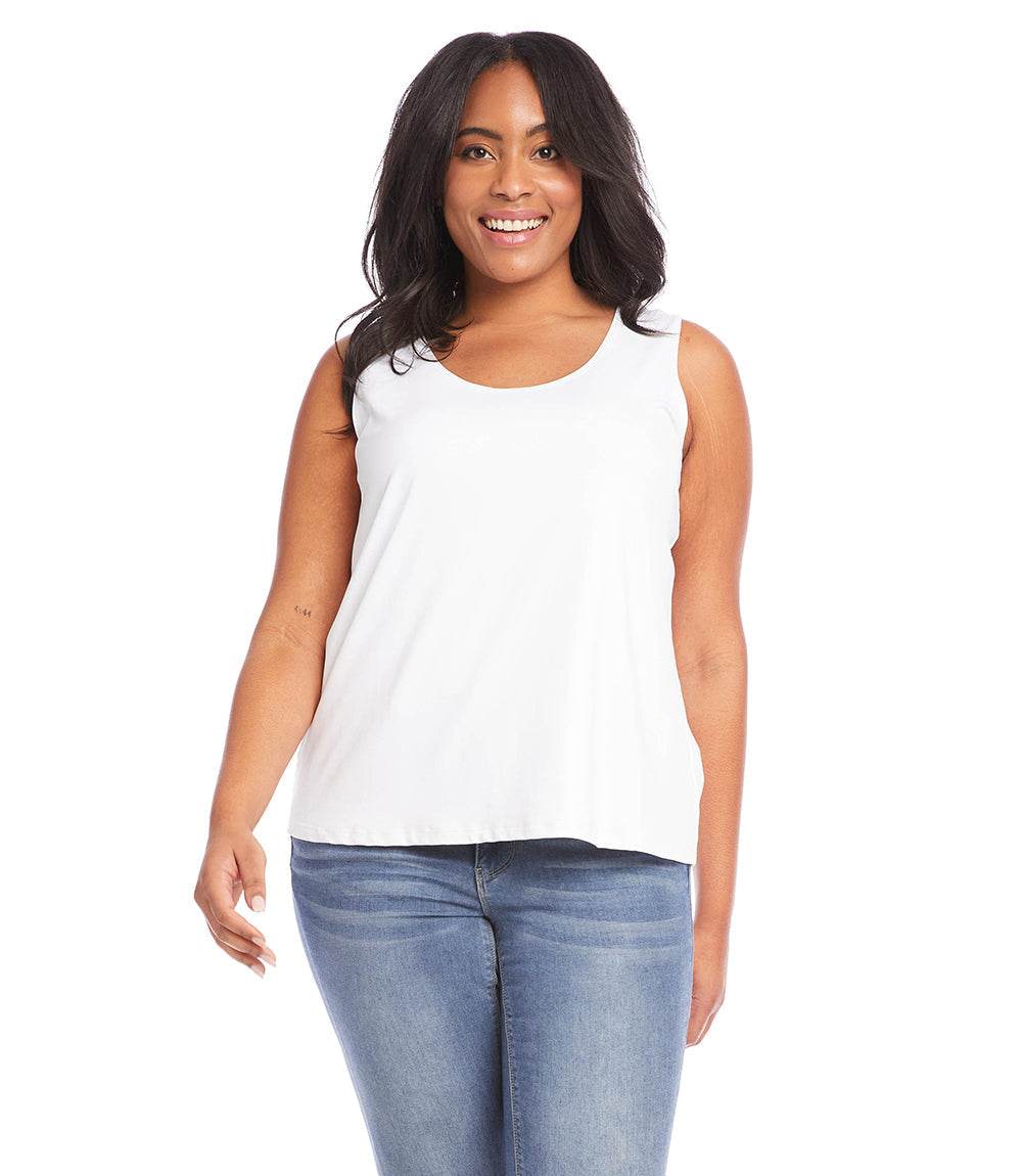 Plus Size Scoop Tank - Image 3