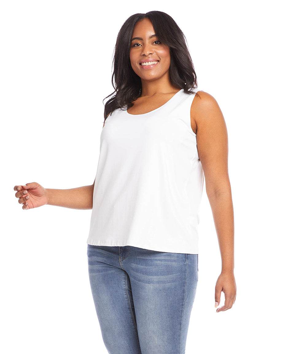 Plus Size Scoop Tank - Image 5