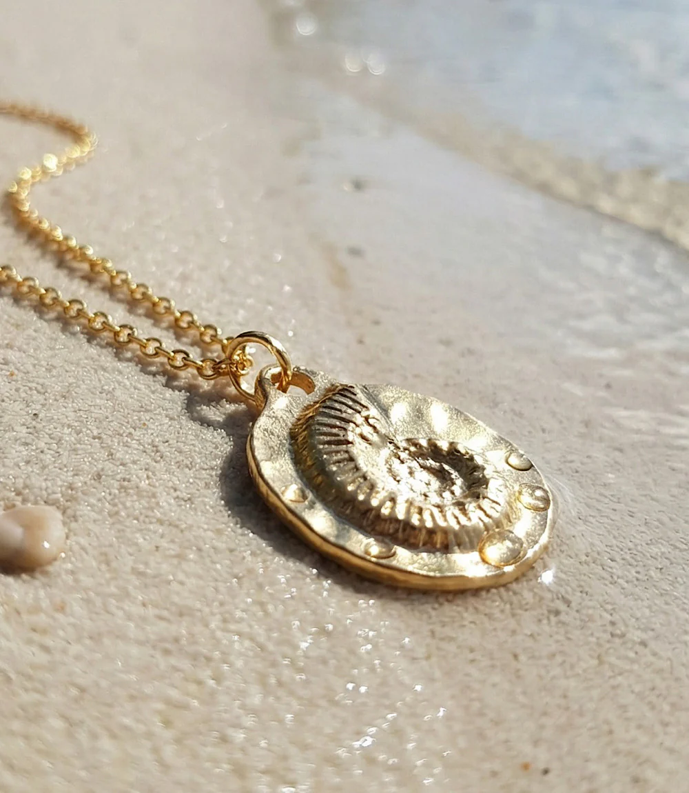 Sea Shell Charm Necklace - Image 3