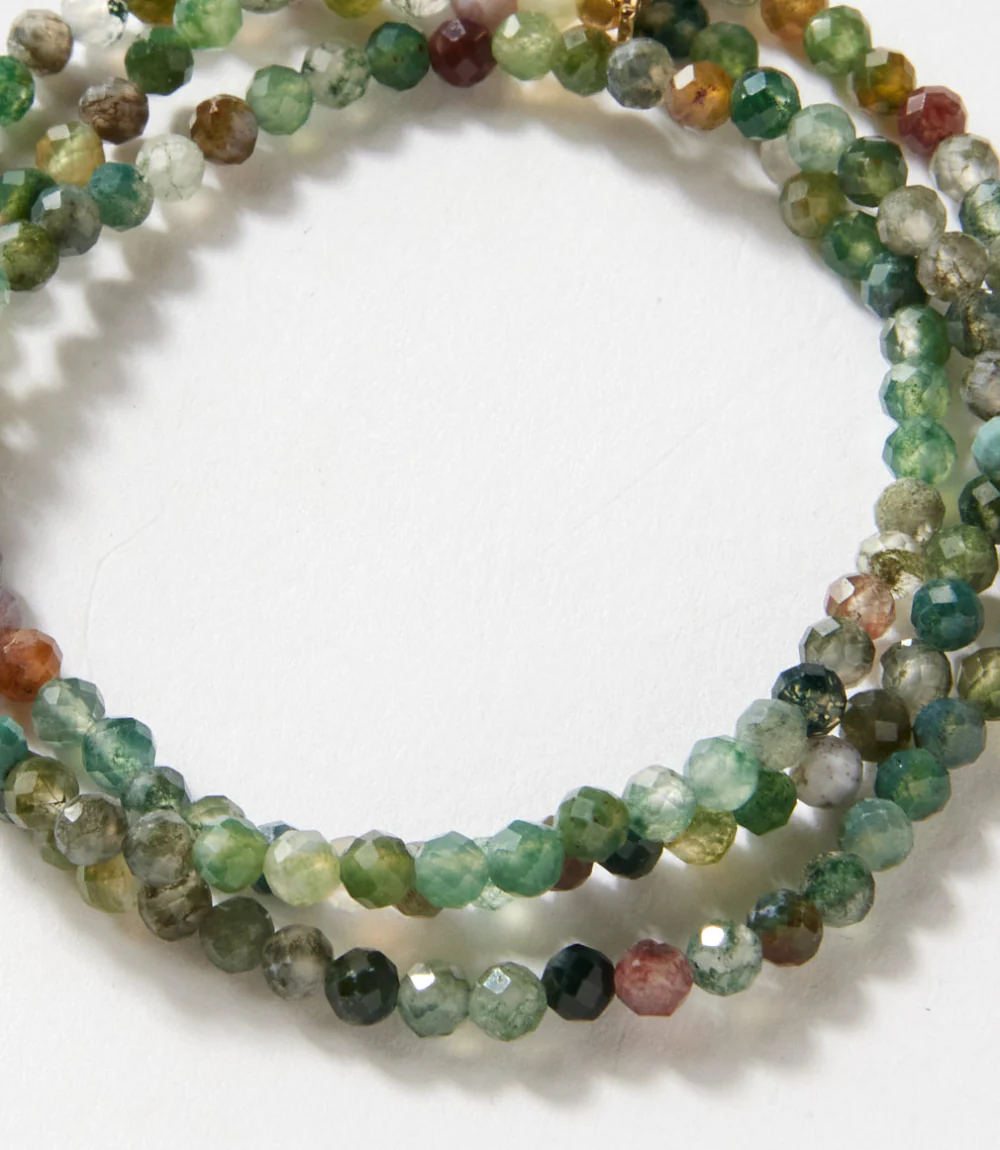 Semi Precious Stone Stretch Bracelet - Image 4