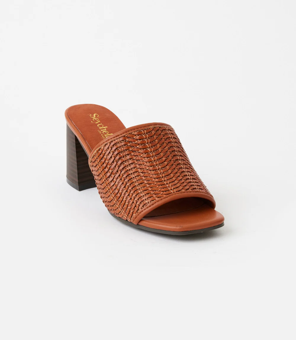 Seychelles Adapt 3 Woven High Heel Sandals - Image 2
