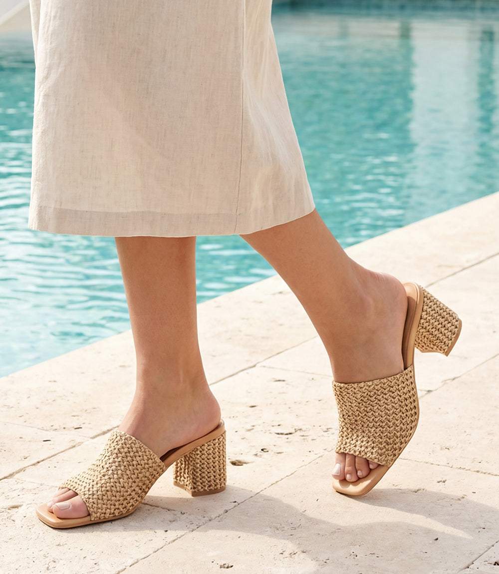 Seychelles Adapt Raffia Heel Sandals - Image 5