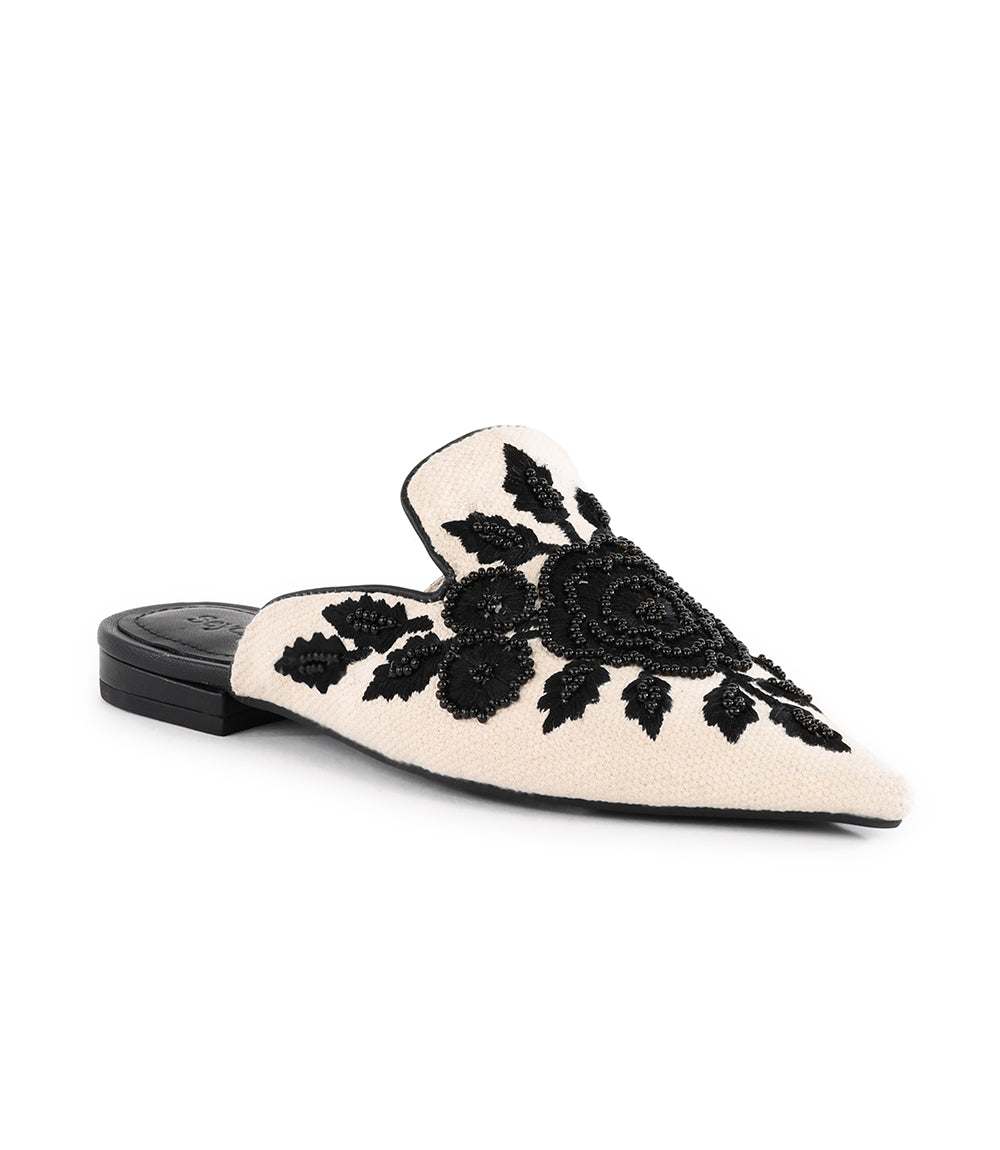 Seychelles Around The World Embroidered Mules - Image 11